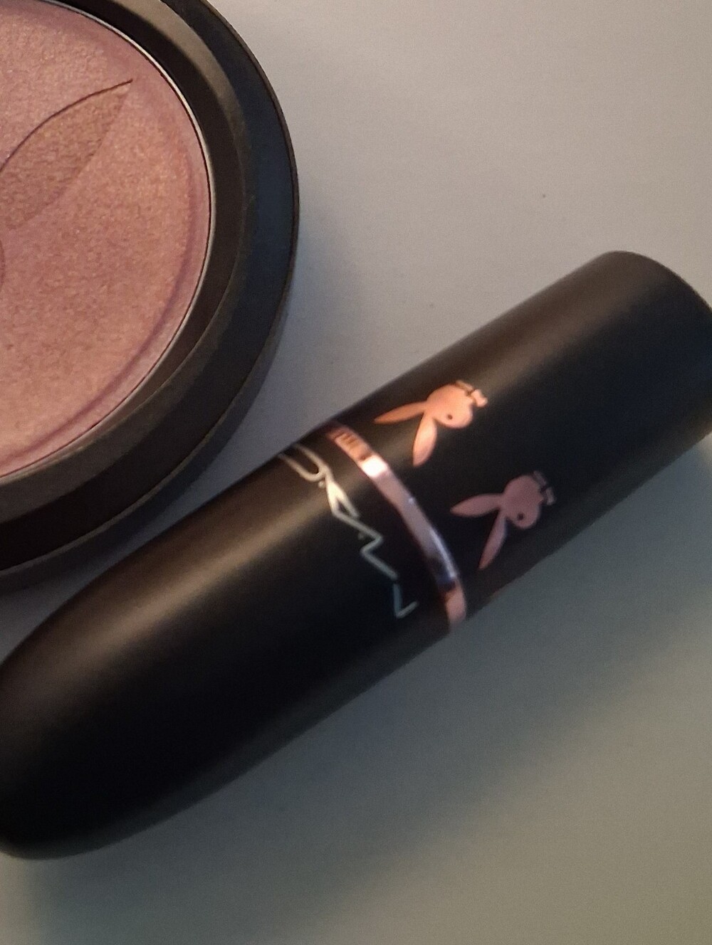 Mac Playboy Pink Centerfold Bunny Lipstick Y2k